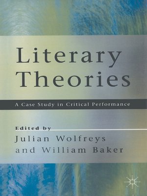 cover image of Literary Theories